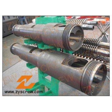 Plastic Machinery Bimetallic Conical Twin Screw and Barrel